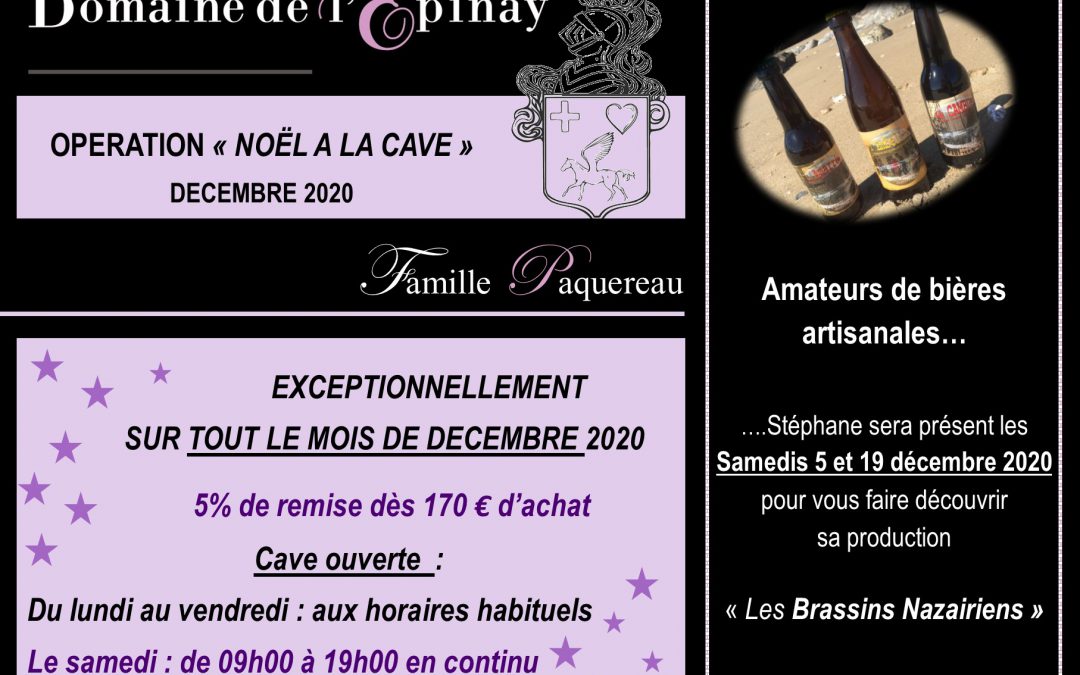 OPERATION NOËL A LA CAVE